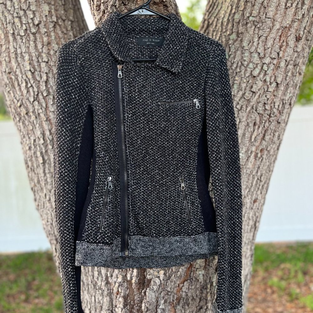 Rag & Bone *NWOT!* Hart Motor Sweater - Picture 4 of 13